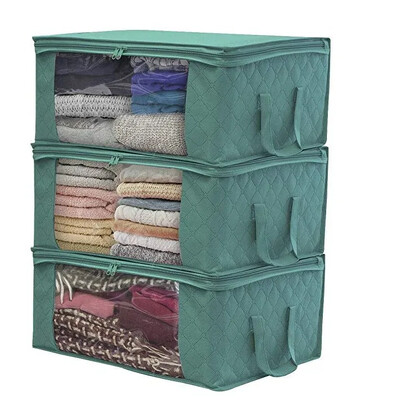 Vreća za pohranu netkane odjeće Sklopivi poplun Kutija za završnu obradu ormara otporna na prašinu Potrepštine za kućnu pohranu Space Bags organizador