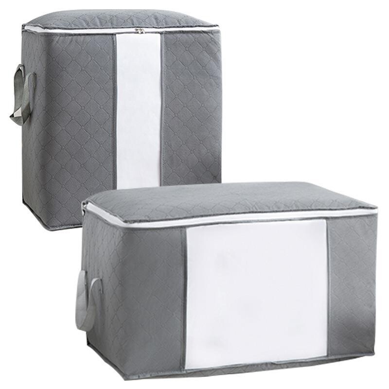 Sklopiva jorganska torba za pohranu, poplun, deka, kutija za razvrstavanje s ručkom, veliki kapacitet, prašinootporna odjeća, džemper, ormar, organizator