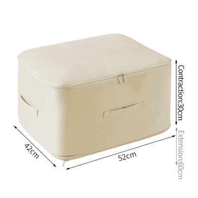 Компресионни дрехи Чанта за съхранение на пухени завивки Голям капацитет Шкаф Органайзер Ултра спестяващ място Сгънат органайзер Чанта за съхранение