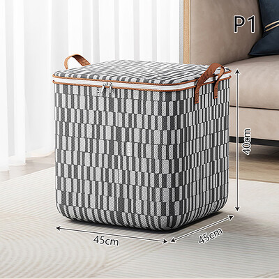 80-180L velika vreća za pohranu popluna s ručkom za odjeću, prtljaga Vreća za pakiranje otporna na vlagu Netkani organizator otporan na prašinu