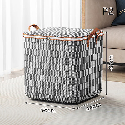 80-180L velika vreća za pohranu popluna s ručkom za odjeću, prtljaga Vreća za pakiranje otporna na vlagu Netkani organizator otporan na prašinu