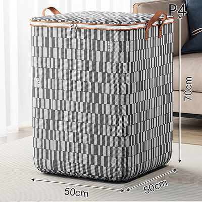 80-180L velika vreća za pohranu popluna s ručkom za odjeću, prtljaga Vreća za pakiranje otporna na vlagu Netkani organizator otporan na prašinu