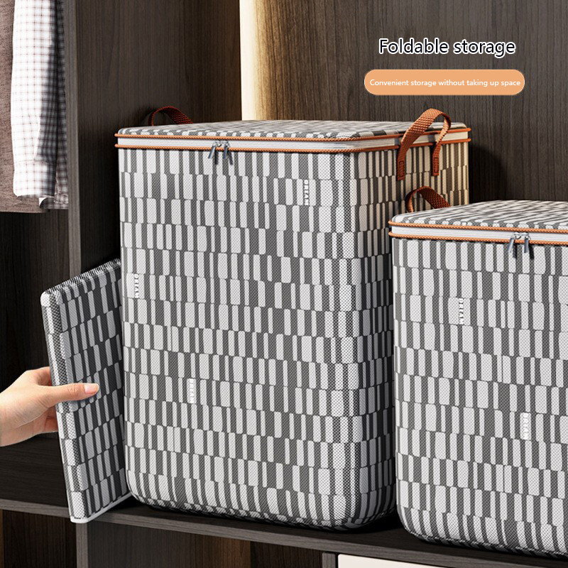 80-180L velika vreća za pohranu popluna s ručkom za odjeću, prtljaga Vreća za pakiranje otporna na vlagu Netkani organizator otporan na prašinu