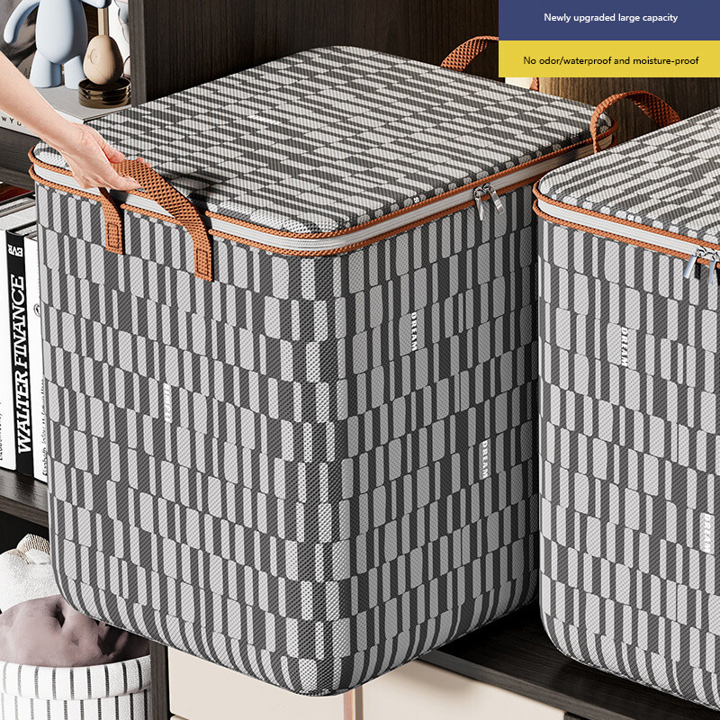 80-180L velika vreća za pohranu popluna s ručkom za odjeću, prtljaga Vreća za pakiranje otporna na vlagu Netkani organizator otporan na prašinu