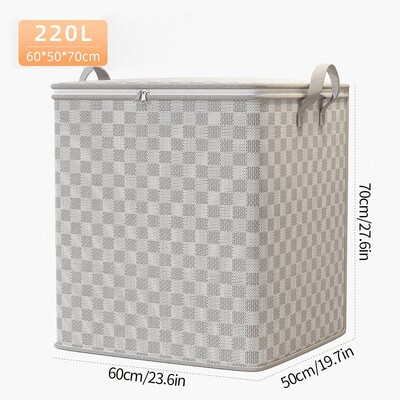 Чанта за съхранение на юргани за дрехи Водоустойчив гардероб Органайзер за гардероб Чанта за юргани за съхранение на дрехи Органайзер за одеяла с голям капацитет