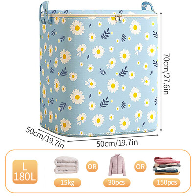 Чанта за съхранение на юргани за дрехи Водоустойчив гардероб Органайзер за гардероб Чанта за юргани за съхранение на дрехи Органайзер за одеяла с голям капацитет