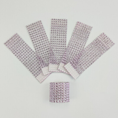 10 kom. Držač za salvete od kamenčića Zlatno srebrna boja Prsten za salvete za vjenčanje Baby Shower Pribor za božićnu zabavu