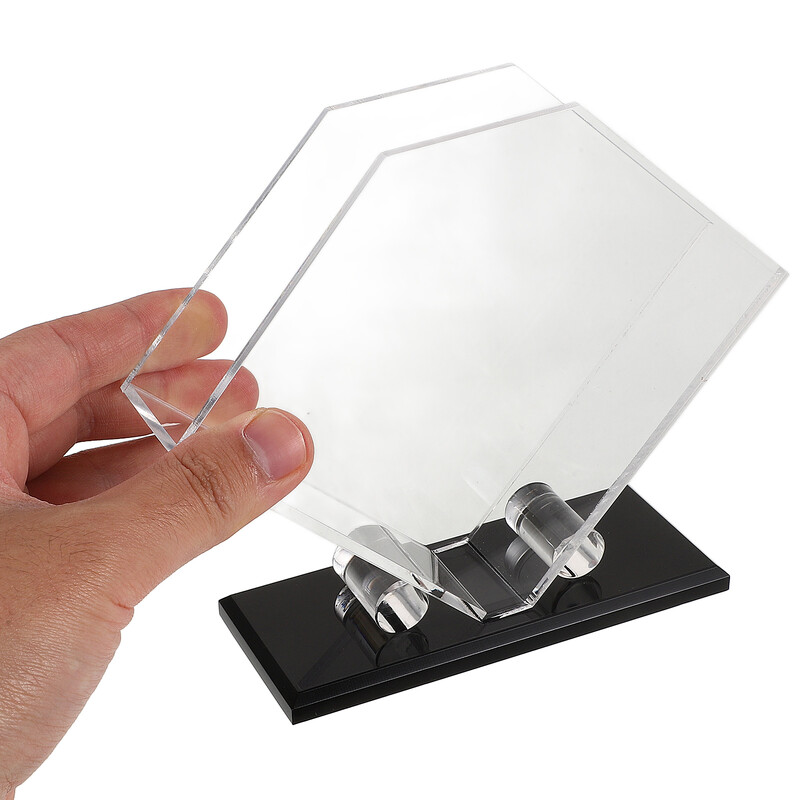 1kom Prozirni akrilni stalak za salvete Samostojeća polica za salvete Blagovaonski stol Držač za salvete Dozator papirnatih maramica Stolni stalak za salvete
