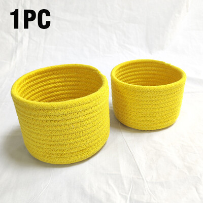 Ručno tkana pamučna užad Košara za pohranu Dječja posuda za igračke Posude za povrće od užadi za igračke Ručnici Deke Dječja soba Dječja soba