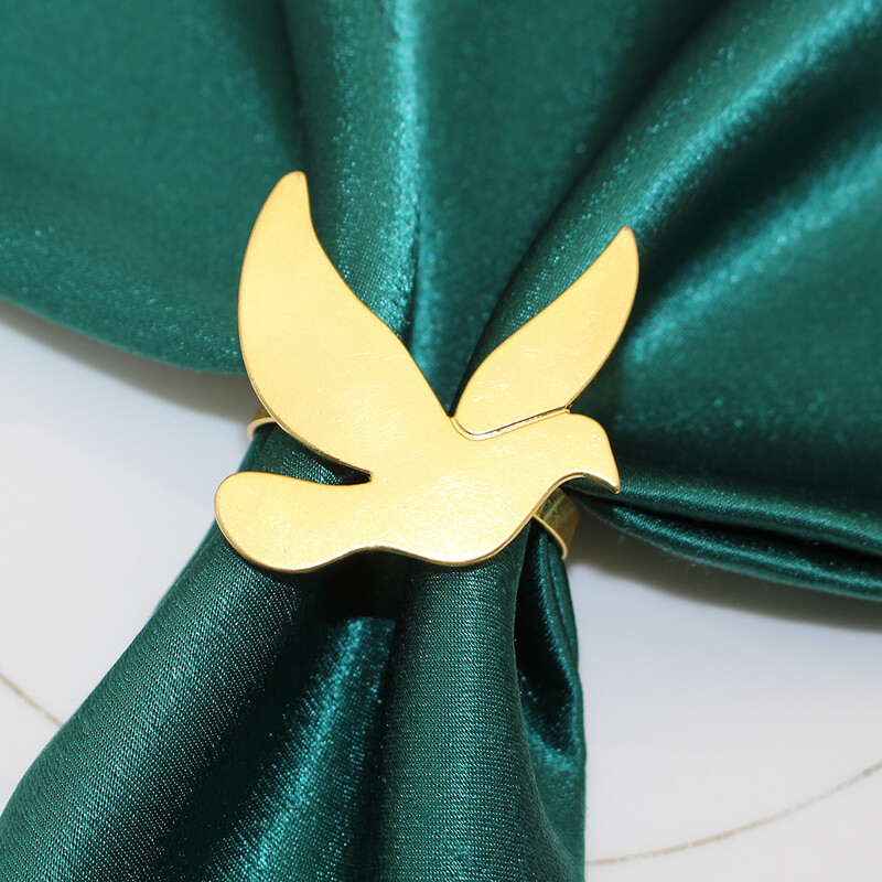 8Gb Zelta salvešu gredzeni Sudraba krusta zivs formas salvešu turētājs Jesus Christian salvešu gredzeni pirmās Komūnijas ballītes galda dekorēšanai