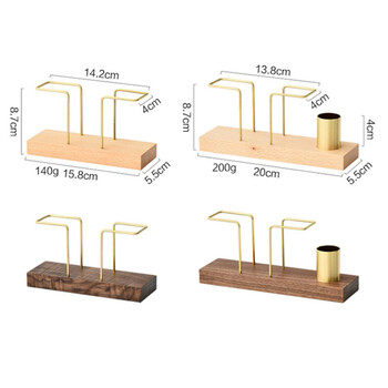 Desktop Organizer Επιτραπέζια σκεύη Supplies Wood Tissue Χαρτοθήκη Θήκη χαρτοπετσέτας Brass Tissue Box StorageToothpick Box