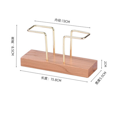 Galda organizators Galda piederumi Koka salvešu papīra turētājs Salvetes turētājs Misiņa salvešu kastīte Uzglabāšanas zobu bakstāmā kastīte