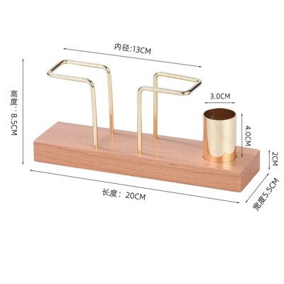 Galda organizators Galda piederumi Koka salvešu papīra turētājs Salvetes turētājs Misiņa salvešu kastīte Uzglabāšanas zobu bakstāmā kastīte