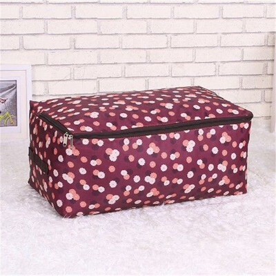 Vreća za pohranu popluna za odjeću od Oxford tkanine s patentnim zatvaračem Posteljina velikog kapaciteta Torba za organizatore za razne stvari Kućna torba za pohranu otporna na prašinu