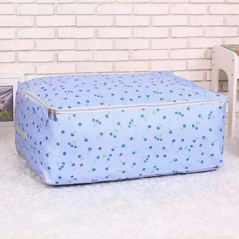 Vreća za pohranu popluna za odjeću od Oxford tkanine s patentnim zatvaračem Posteljina velikog kapaciteta Torba za organizatore za razne stvari Kućna torba za pohranu otporna na prašinu