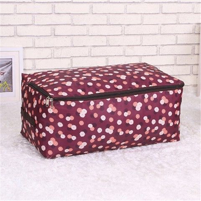 Vreća za pohranu popluna za odjeću od Oxford tkanine s patentnim zatvaračem Posteljina velikog kapaciteta Torba za organizatore za razne stvari Kućna torba za pohranu otporna na prašinu