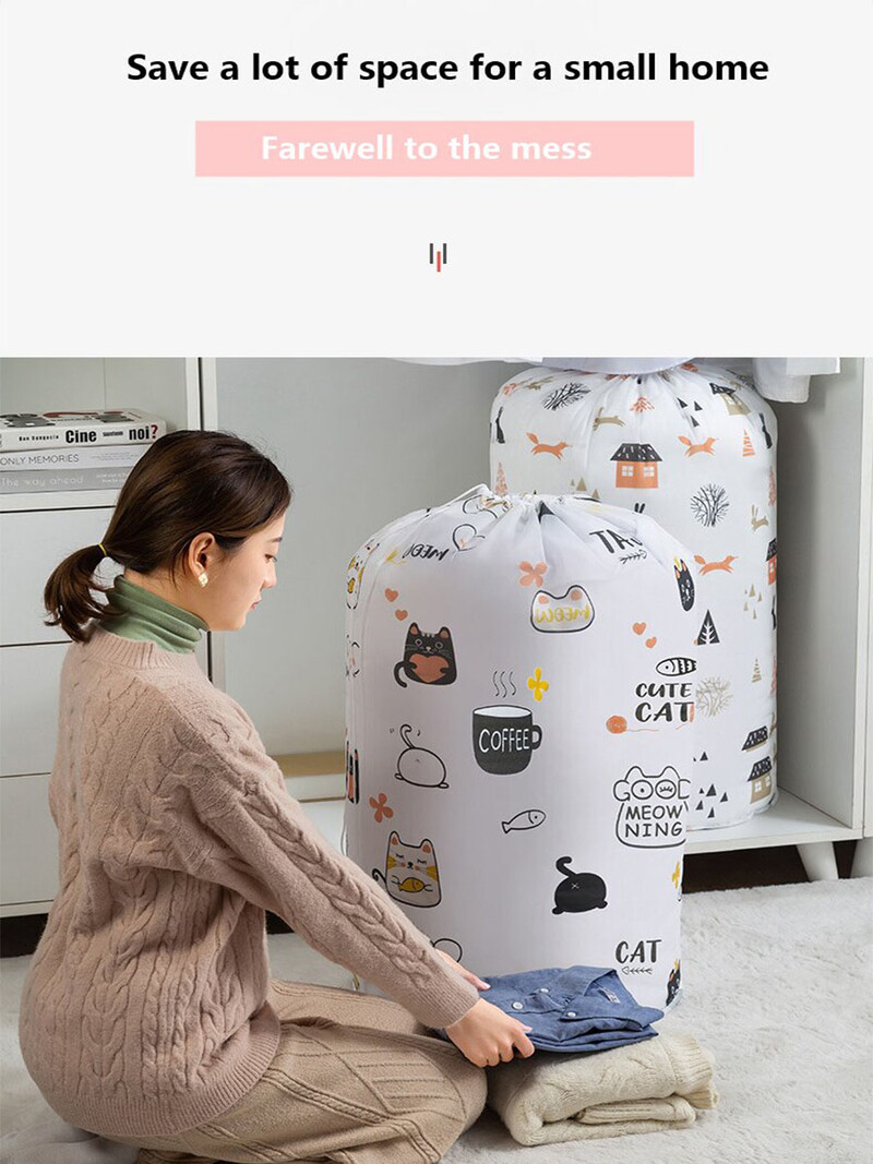 Bagāžas soma Ceļojumu organizators Sega Rotaļlietu Konteiners Sega Spilvenu Organizators Gultas piederumi Liela ietilpība Apģērbu glabāšanas soma