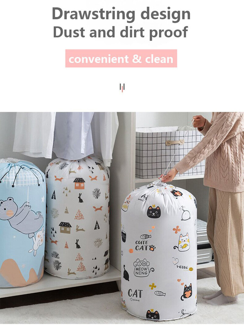 Bagāžas soma Ceļojumu organizators Sega Rotaļlietu Konteiners Sega Spilvenu Organizators Gultas piederumi Liela ietilpība Apģērbu glabāšanas soma