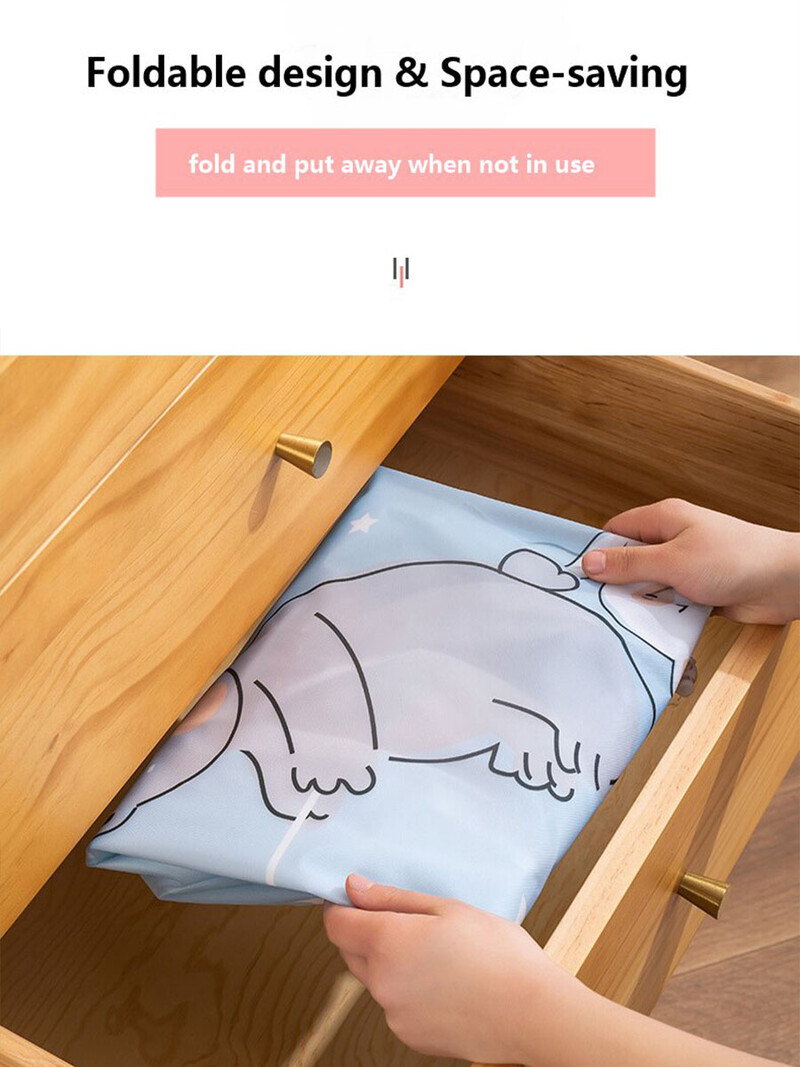 Bagāžas soma Ceļojumu organizators Sega Rotaļlietu Konteiners Sega Spilvenu Organizators Gultas piederumi Liela ietilpība Apģērbu glabāšanas soma