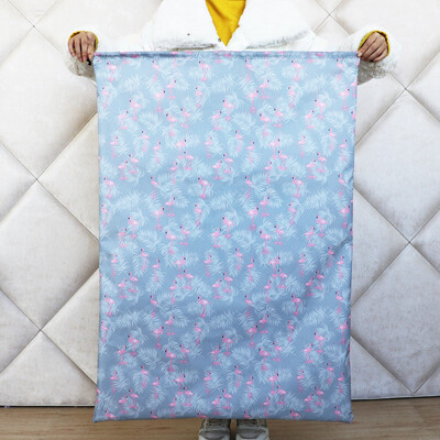 Suure mahutavusega riided Pingutusnöörid Hoiukotid Organiseerija Paks kangas trööpide jaoks Tekid Voodipesu Kapp Kostüümikorder