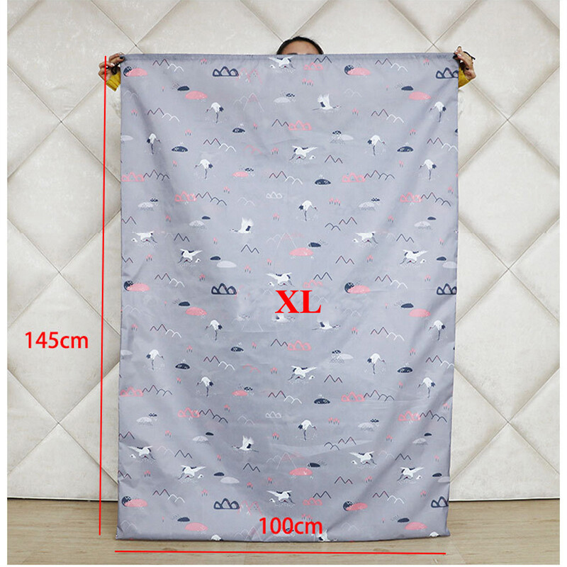 Suure mahutavusega riided Pingutusnöörid Hoiukotid Organiseerija Paks kangas trööpide jaoks Tekid Voodipesu Kapp Kostüümikorder