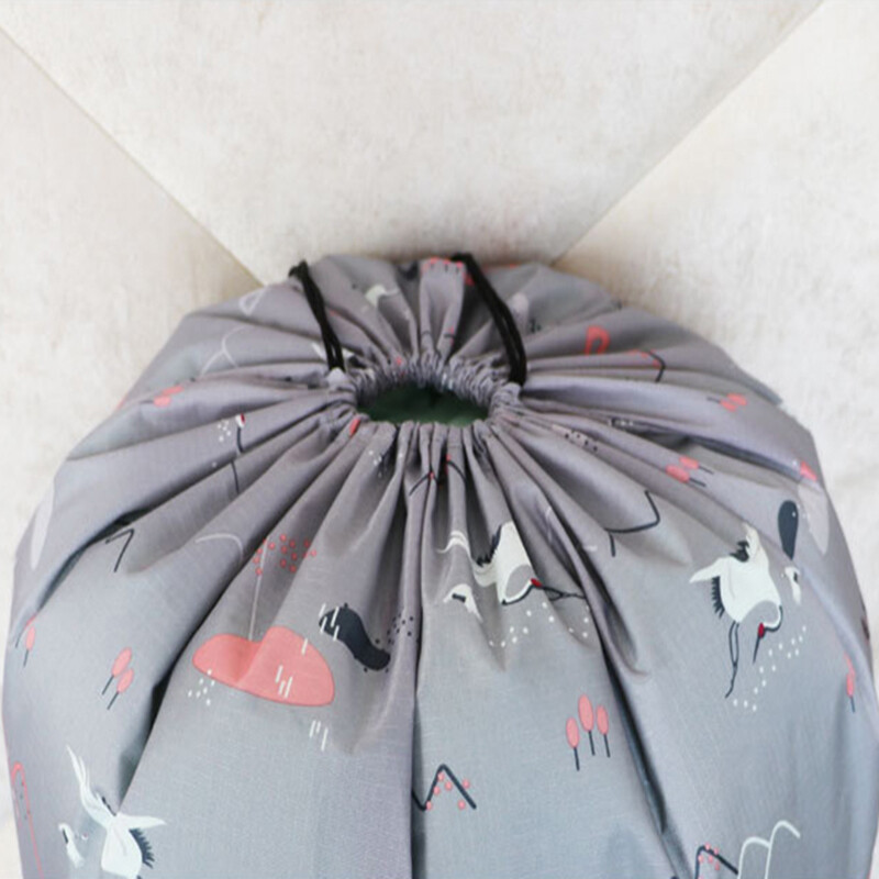 Suure mahutavusega riided Pingutusnöörid Hoiukotid Organiseerija Paks kangas trööpide jaoks Tekid Voodipesu Kapp Kostüümikorder