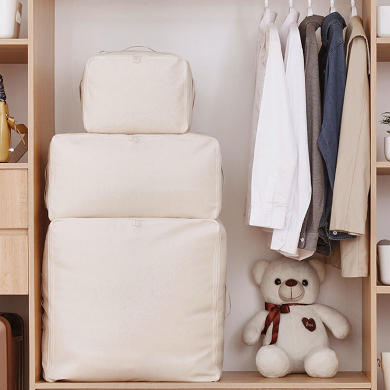 Kokkupandavad riiete hoiukotid Suure mahutavusega riidekapp Riided tekk padi tekk Hoiukorraldaja Cajas Organizadoras Ropa