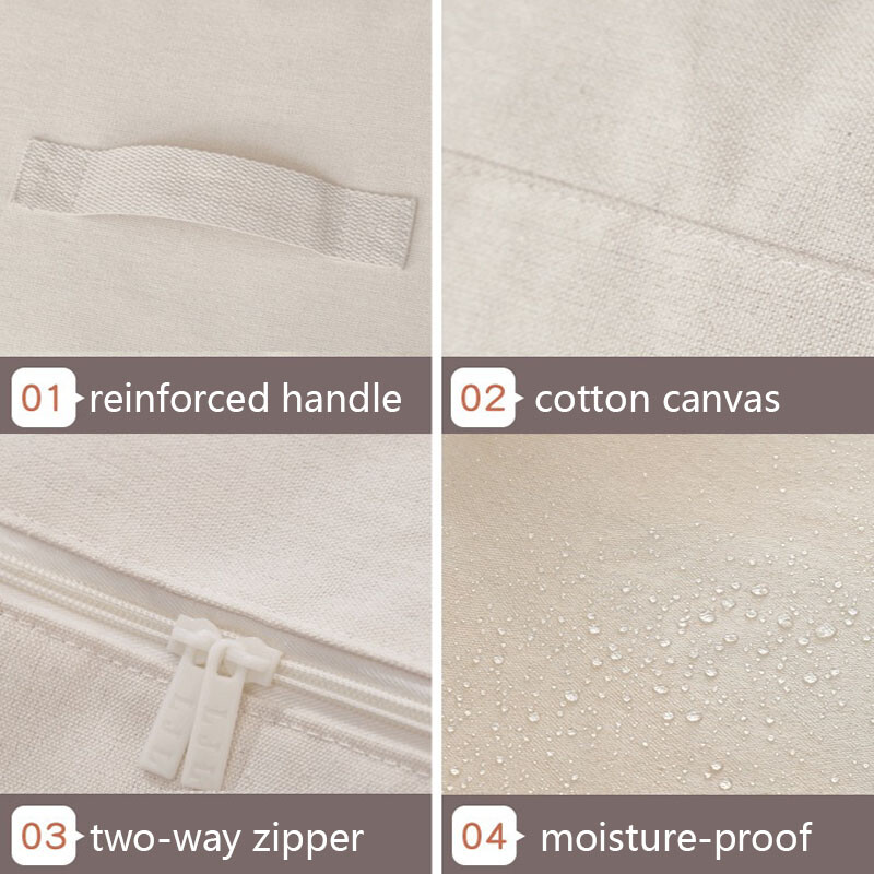 Kokkupandavad riiete hoiukotid Suure mahutavusega riidekapp Riided tekk padi tekk Hoiukorraldaja Cajas Organizadoras Ropa