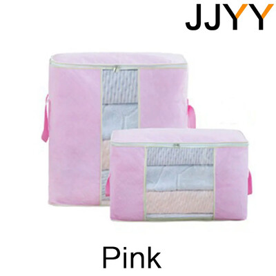 Caja de almacenamiento no tejida de gran capacidad para ropa y ropa de cama, bolsas de almacenamiento duraderas, 1 paquete