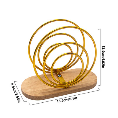 Leeseph moderan držač za salvete s drvenom bazom, elegantnog dizajna za blagovaonski stol, čvrst i ukrasan držač za papirnate salvete