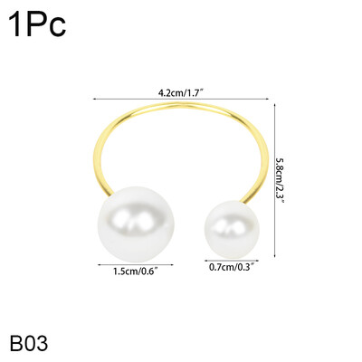 1/3/5 buc inele de șervețel cu frunze de aur, elegante, perle pentru șervețele, catarame pentru nuntă, petrecere de aniversare, masă de banchet, decor DIY de Crăciun