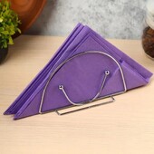 Triikraud vertikaalne paberrätikuhoidja lauasalvrätikuhoidja hotelli restorani kohviku jaoks salvrätikuklambrihoidja kasti salvrätikuhoidja salvrätiku