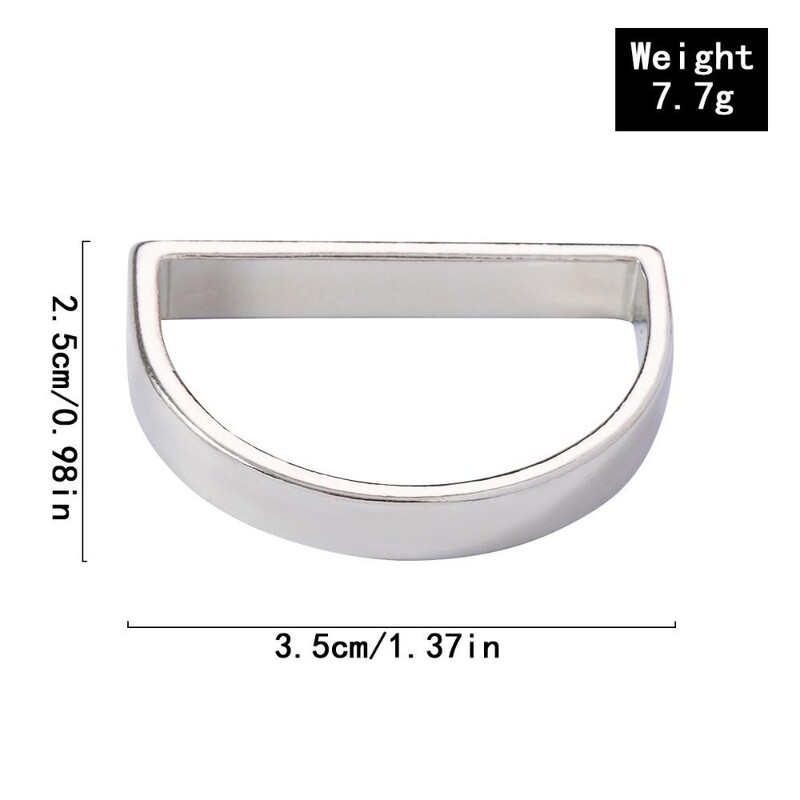 12 бр. Пръстени за салфетки от неръждаема стомана Матово златни полукръгли пръстени за салфетки Метален държач за пръстени за салфетки Модерна минималистична D-образна катарама