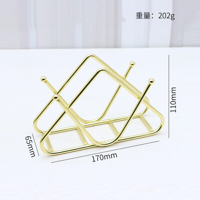 Държач за салфетки за маса Модерни метални черни държачи за салфетки за кухненски трапезни маси Плотове Хартиени държачи за коктейлни салфетки