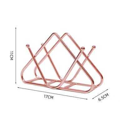 Държач за салфетки за маса Модерни метални черни държачи за салфетки за кухненски трапезни маси Плотове Хартиени държачи за коктейлни салфетки