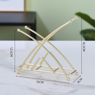 Държач за салфетки за маса Модерни метални черни държачи за салфетки за кухненски трапезни маси Плотове Хартиени държачи за коктейлни салфетки