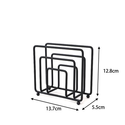 Държач за салфетки за маса Модерни метални черни държачи за салфетки за кухненски трапезни маси Плотове Хартиени държачи за коктейлни салфетки