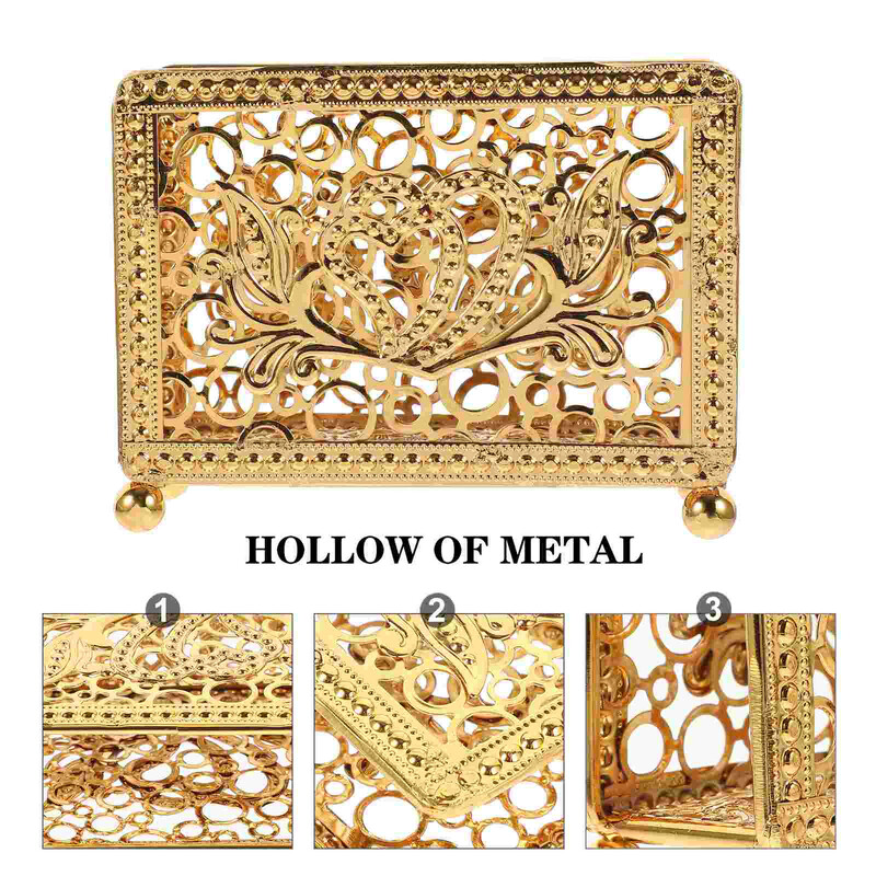 Držač za salvete Stalak Kupaonski metalni dozator maramica Vertikalni stolni organizator za pohranjivanje salveta za goste Papirnate radne površine Wet