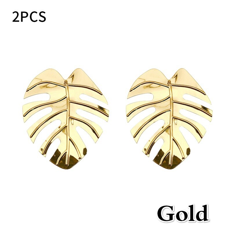 2Pcs Set prstenova za salvete Lišće Držači prstenova za salvete Ukrasna kopča za salvete Dekoracija stola za svatove