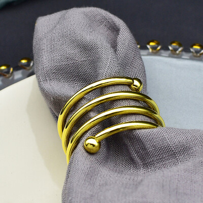 1kom metalni prsten za salvete od legure za vjenčanje Dekoracija stola Biserni držač za salvete Kopča Prsteni za vjenčane ručnike Dekorativni obiteljski stol za večeru