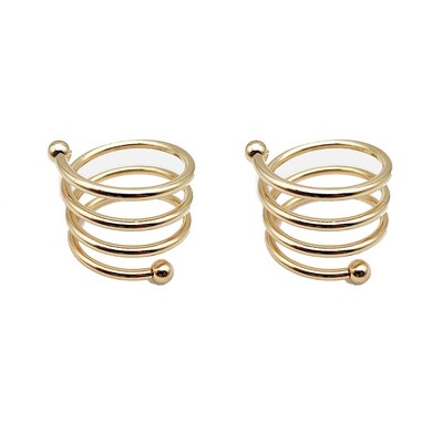 2/4/6Pcs Metalni prsten za salvete Western Restaurant Kopča za stolni ručnik Hotel Vjenčanje Proljetni prsten za salvete Dekoracija vjenčanog stola