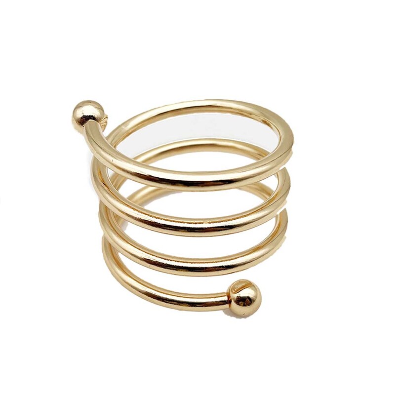 2/4/6Pcs Metalni prsten za salvete Western Restaurant Kopča za stolni ručnik Hotel Vjenčanje Proljetni prsten za salvete Dekoracija vjenčanog stola