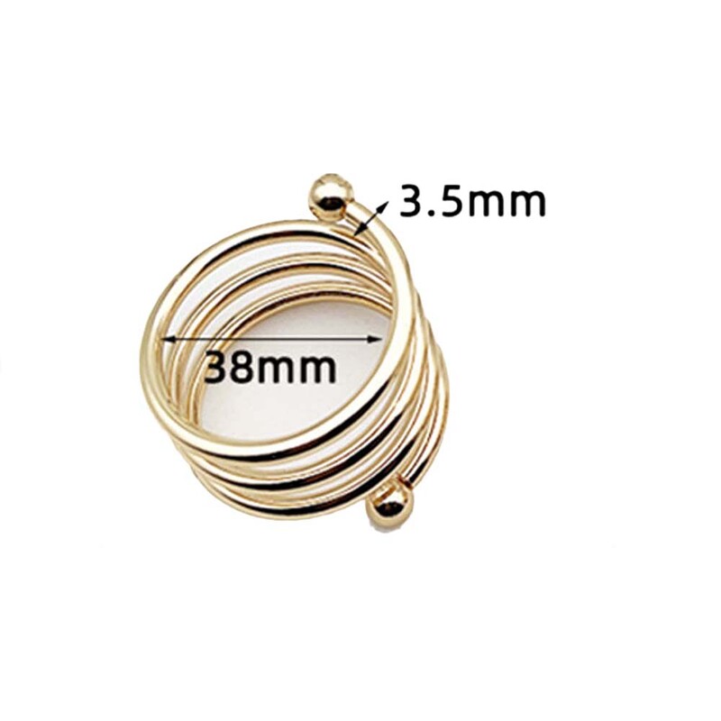 2/4/6Pcs Metalni prsten za salvete Western Restaurant Kopča za stolni ručnik Hotel Vjenčanje Proljetni prsten za salvete Dekoracija vjenčanog stola