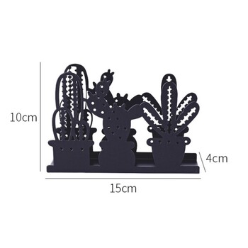 Θήκες χαρτοπετσέτας με θέμα Κάκτος Τραπέζι αγροικία Κουζίνα Κοκτέιλ τραπεζαρίας Χάρτινη θήκη χαρτοπετσέτας Θήκη για χαρτοπετσέτες από ανοξείδωτο ατσάλι