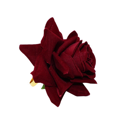 6Pcs Rukotvorine Prstenovi za salvete s cvijetom ruže Suncokretovi prstenovi za držače salveta za svadbeni banket Božićni rođendanski ukrasi za stolove