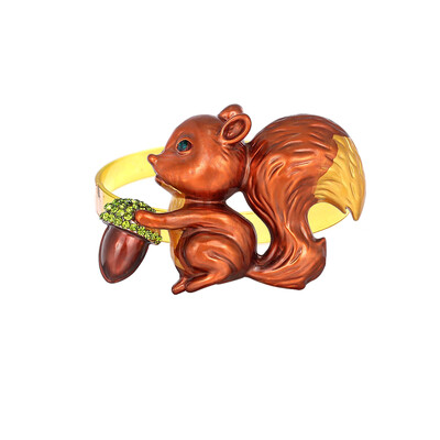 1 бр. Пръстени за салфетки за Деня на благодарността, есенни листа, метални тиквени държачи за салфетки за Турция за есен Хелоуин Декорация на маса за вечеря