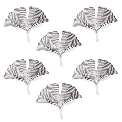 2024 Novi 6 kom Ginkgo lišće Prsten za salvete Držači kopči za svatove Majčin dan Proslava festivala Dekoracija stola za večeru