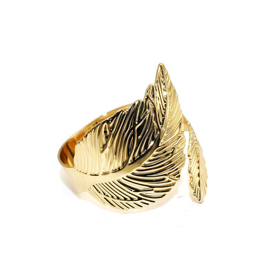 Mat zlatni prsten za salvete, držač za salvete od jesenskog lišća za Dan zahvalnosti, Uskrs, Božić, svadbena zabava, dekor za večernji stol ERL36