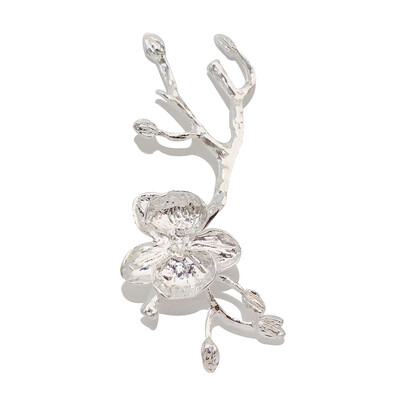 2Gb Metāla plūmju ziedu salvešu gredzeni Zelta salvešu turētājs kāzām Valentīndienas svētku pieņemšanām vakariņu ballīšu galda dekors