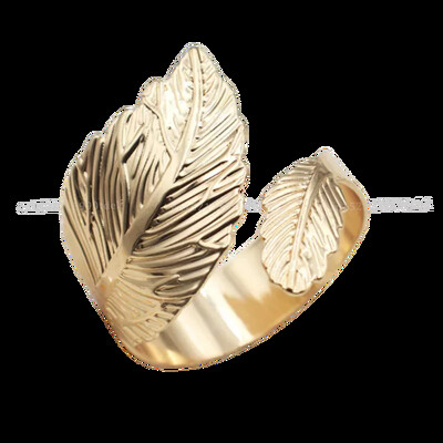 1kom prstenovi za salvete od mat zlatnih listova, prstenovi za držače za salvete za Dan zahvalnosti, vjenčanje, božićni ukrasi za blagovaonski stol